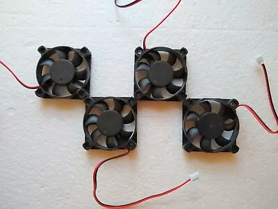 Merit Megatouch Ion Evo Radion 12V 2Pin Cooling Fan 50 50mm 10mm 4 Fan Lot • $9.98