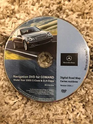 Mercedes Benz Navigation Dvd Rom Disc Ml C Clk Bq 6460204  Bq 646 0204 Oem  • $19.95