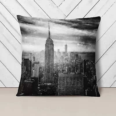 Plump Cushion New York Skyline Vol.9 Soft Scatter Throw Pillow Case Cover Filled • £18.95