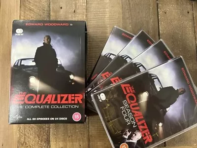 The Equalizer - The Complete Collection - UK 24 DVD Set Region 2 Edward Woodward • £49.99