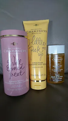 Champneys Bubble Heaven 500ml Citrus Blush Scrub&tonic Bath&shower Concentrate • £14.99