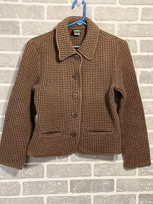 Cabela’s XS Women’s Waffle Texture Brown Buttoned Jacket Preowned • $25