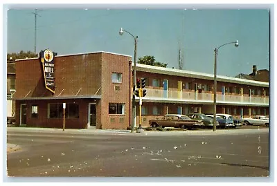 Marshalltown Iowa Postcard Milner Motel Downtown Exterior Building C1960 Vintage • $19.95