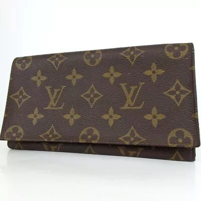 Authentic LOUIS VUITTON Monogram Wallet Purse PVC [Used] • $4.25