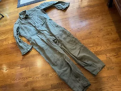 Original 1960s Usmc Hmm-263 Helicopter Pilot L1b Flight Suit Large Reg • $247.88