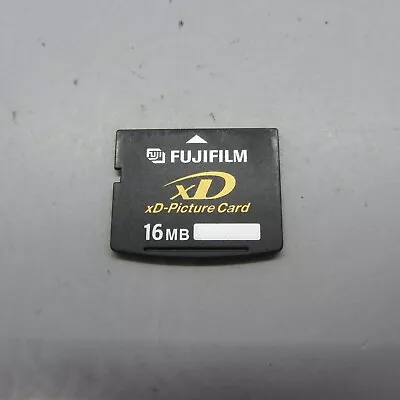 XD Picture Memory Card 16MB Fujifilm Type S • £14.99