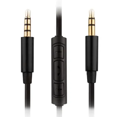 Audio Cable For V Moda CrossFade M 100 M 80 LP2 Volume Control IPhone Android • £6.95