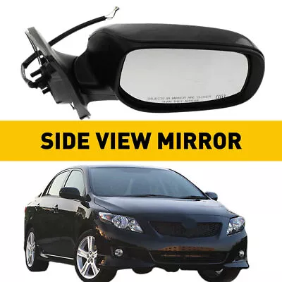 Right Passenger Side Power Heated Side View Mirror For 2009-2013 Toyota Corolla • $39.99