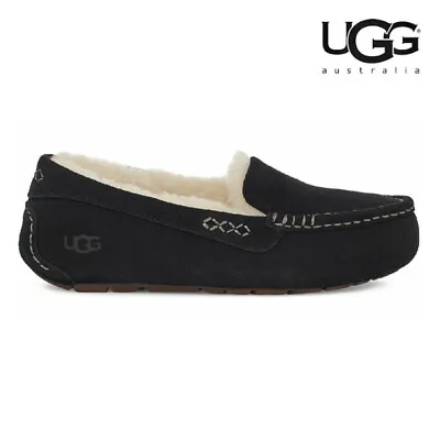 Ugg Classic Ansley 1106878 Blk  Slipper Woman Sale 100% Authetic Black • $74.99