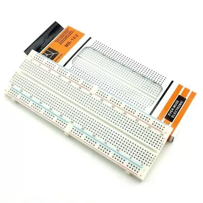 Electronic Breadboard Prototype Point Solderless DIY Test Circuit Board Mb102 • $14.56