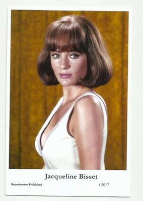 £2.99 • Buy (bx18) Jacqueline Bisset Photo Card (c30/7) Filmstar  Pin Up Glamour Girl