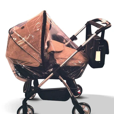 £29.99 • Buy Rain Cover For A Bebecar Act,Made In The UK From Supersoft Clear PVC