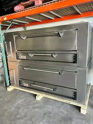 Marsal Sd1060 Double Deck Gas Pizza Oven • $17500