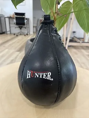 Speed Ball Boxing Cow Hide Leather MMA Speed Bag Muay Thai Training Speed Bag • $27.99