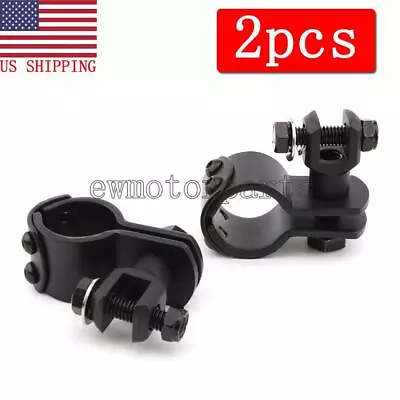 $39.80 • Buy Highway Crash Bar Foot Pegs Clamps For Yamaha V-Star 650 950 1100 1300 Classic