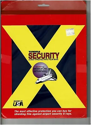 $19 • Buy Tundra Security T24 X-Ray Protective Lead Film Shield Bag  9 5/8  X 8  - NEW