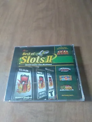 Masque Best Of Slots II (Windows/Mac 2004) Jewel Case PC GAME NEW SEALED • $19.99