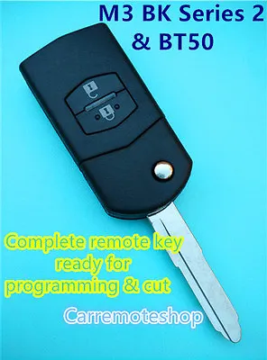 MAZDA 3 BK Series 2 MAZDA BT50 Transponder Chip Flip Remote Key Keyless Entry  • $35