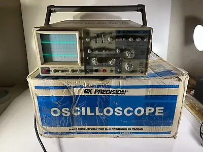BK Precision Model 2160 Oscilloscope Excellent Tested Orig Box 60 HZ • $124.95