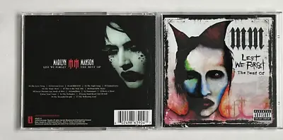 Marilyn Manson – Lest We Forget - The Best Of (B000347802) CD • $5.14