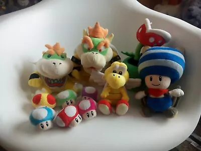 Lot Of Super Mario Character Plush • $24.99