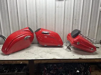Kawasaki Vulcan VN 1500 1600 Nomad Saddle Bags With Built In Speakers And Trunk • $799