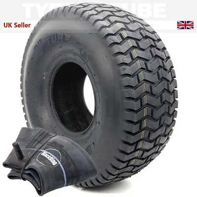 20x10.00-8 Tyre & Tube Ride On Lawn Mower Garden Tractor Turf Tire 20x10 00x8 • £49.99