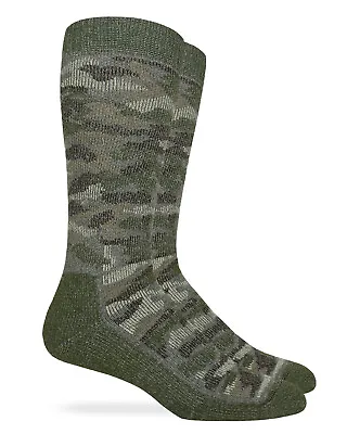 Carolina Ultimate Men's Merino Wool Blend Camo Tall Boot Socks 1 Pair Pack • $9.99