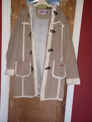 £0.99 • Buy Retro Animal Fur Trimmed Duffle Coat