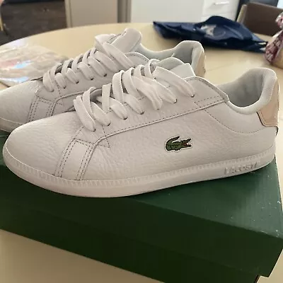 Lacoste Womens Shoes Size 5 In Excellent Condition No Markings On Leather. • $32.50
