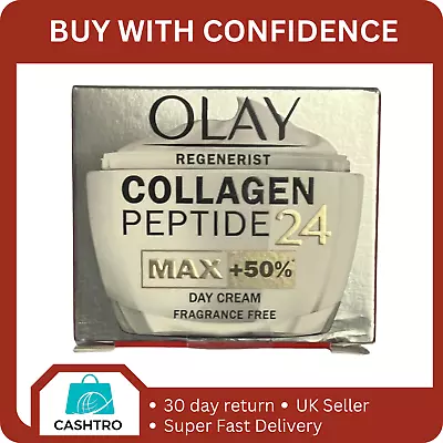 Olay Regenerist Collagen Peptide 24 Max + 50% Day Cream • £13.99