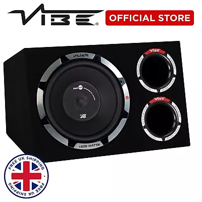 Vibe Slick Cbr 12 Passive Bass Box 1200 Watts Max Subwoofer • £79.99