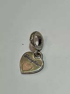 Genuine Pandora Dangling Daughter Heart Charm • £15