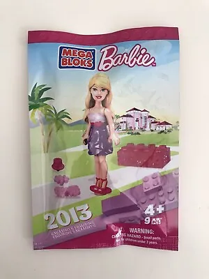 SDCC NYCC 2013 Mega Bloks BARBIE Exclusive Figure 99690 - New In Sealed Bag • $5