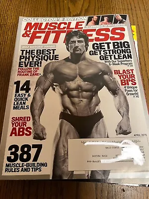 Muscle & Fitness Magazine April 2015 Collectors Edition • $0.99