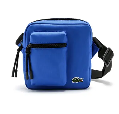 Lacoste Neocroc Square Camera Bag In Blue/Marina Unisex New In Original Package • $149.95