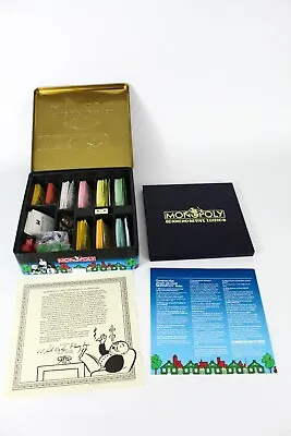 1985 Parker Brothers 1935 Commemorative Monopoly Edition Board Game In Tin Box • $24.99