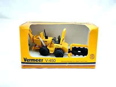 Vintage 1987 Ertl 1:50 Vermeer V-450 Trencher Model In Original Box • $82.17