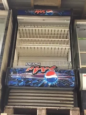 £500 • Buy 1.25m Pepsi Max Integral Multideck Display Fridge/ Dairy Cabinet - £500