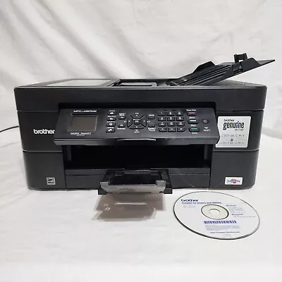 Brother MFCJ497DW Wireless All-In-One Color Inkjet Printer W/driver CD - WORKS • $50