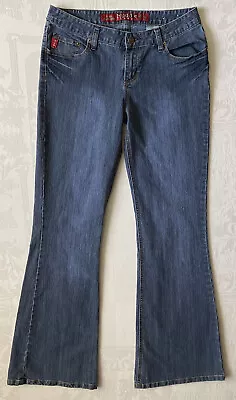 Mudd Jeans Flared Junior Size 9 Waist 29 Inseam 31 Blue • $11.99