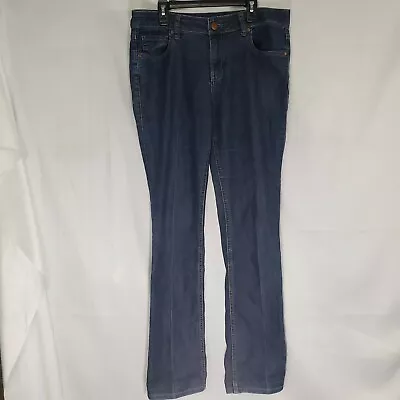 CAbi Classic Lou Lou Denim Jeans Size 8 Women’s Stretch Style #334 Straight Leg • $24.99