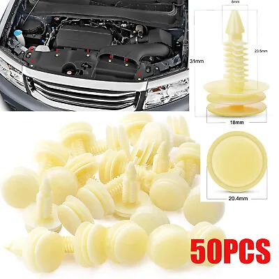 $5.69 • Buy 50Pcs Front Door Trim Panel Retainer Car Fasteners Clips For Chevy Buick GMC S10