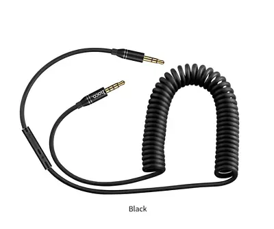  3.5mm Aux Cable For Headsets Gaming Devices With Mic And Volume Control- Black • $11.99