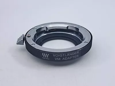 Voigtlander VM Adaprer Leica M Lens To Micro Four Thirds Camera • $59