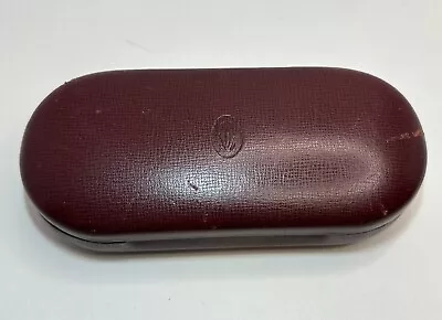 $80 • Buy Cartier Vintage Eyeglasses Leather Hard Case
