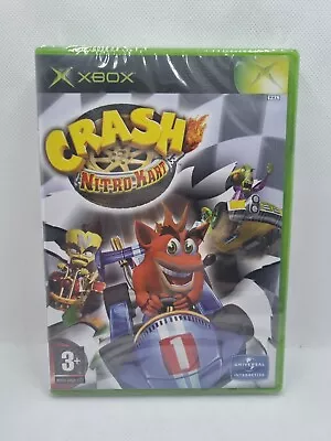 Brand New Sealed Xbox Crash Bandicoot Nitro Kart Video Game Original Pal 2003 • £108.99