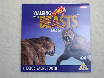 Bbc Walking With Beasts Sabre Tooth Dvd • £1.75