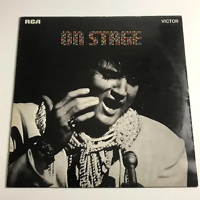 Elvis Presley - On Stage (February 1970) LP Vinyl Record - SF 8128 • $11.83