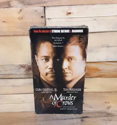 A Murder Of Crows VHS VCR Video Tape Used Movie Tom Berenger • $6.95